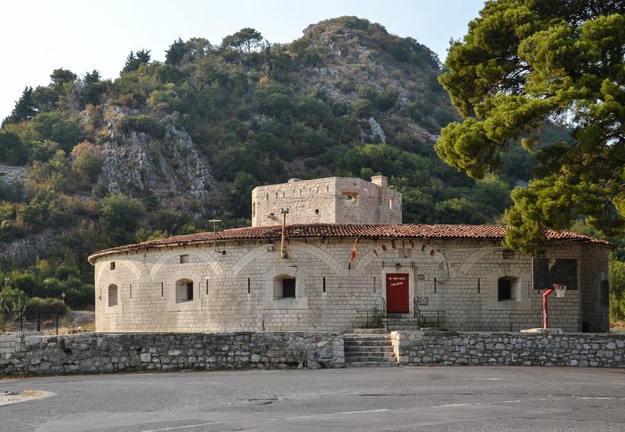 Fort Trinita a Trojica presso Kotor, Montenegro