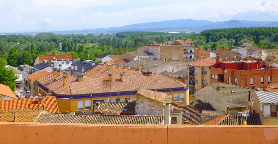 Veduta di San Adrián in Navarra