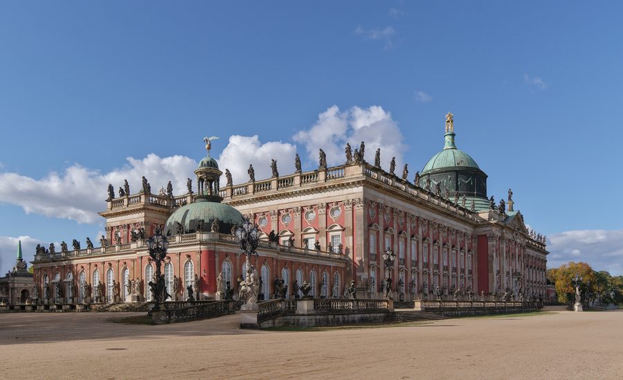 Nuovo Palazzo nel parco di Sanssouci a Potsdam