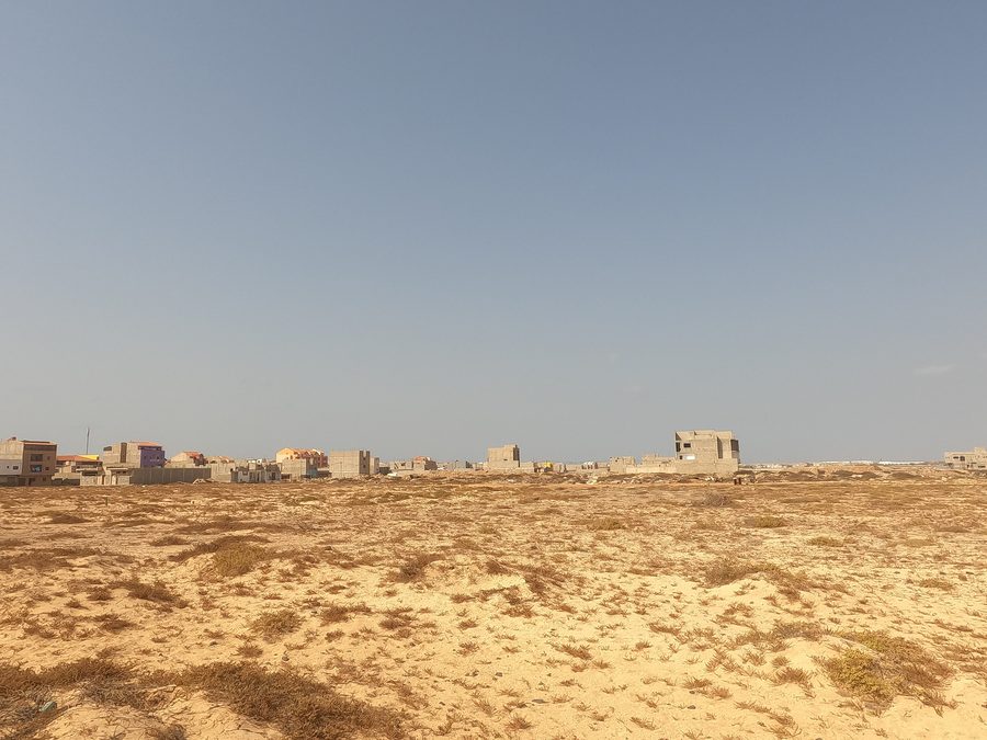 Santa Maria sull’isola di Sal con località costiera e spiaggia