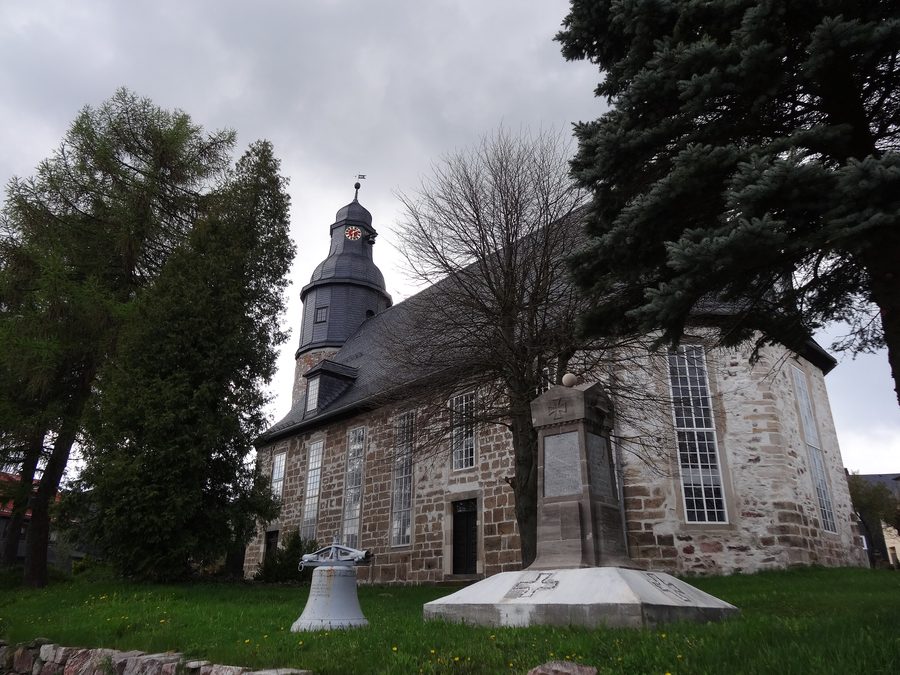 Chiesa a Herschdorf nell'Ilm-Kreis, Turingia