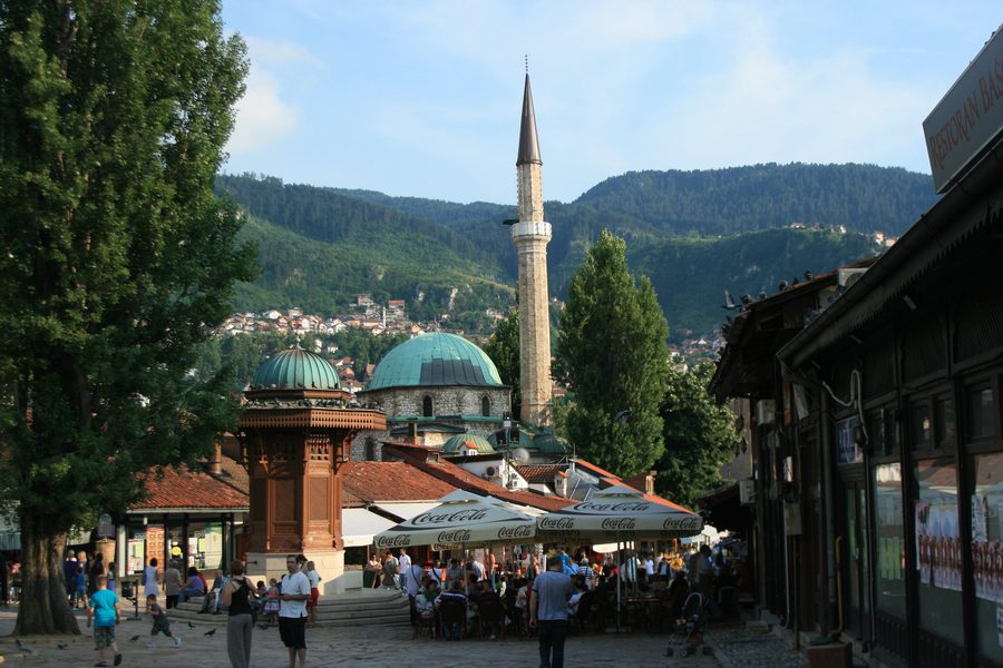 Baščaršija a Sarajevo