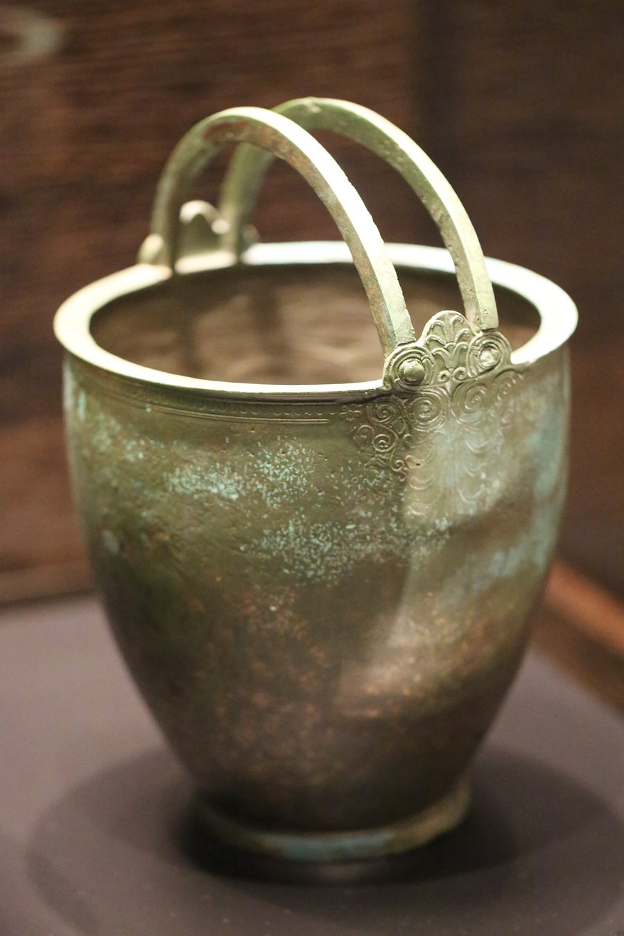 Situla bronzea dalla tomba principesca celtica di Waldalgesheim del IV secolo a.C.