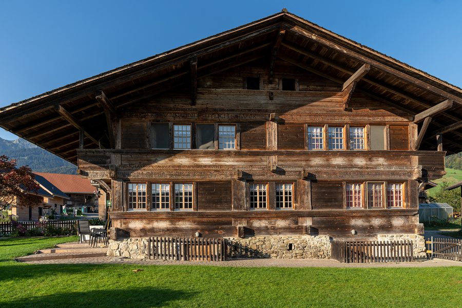 Casale a Mettlen presso Wattenwil nel Canton Berna