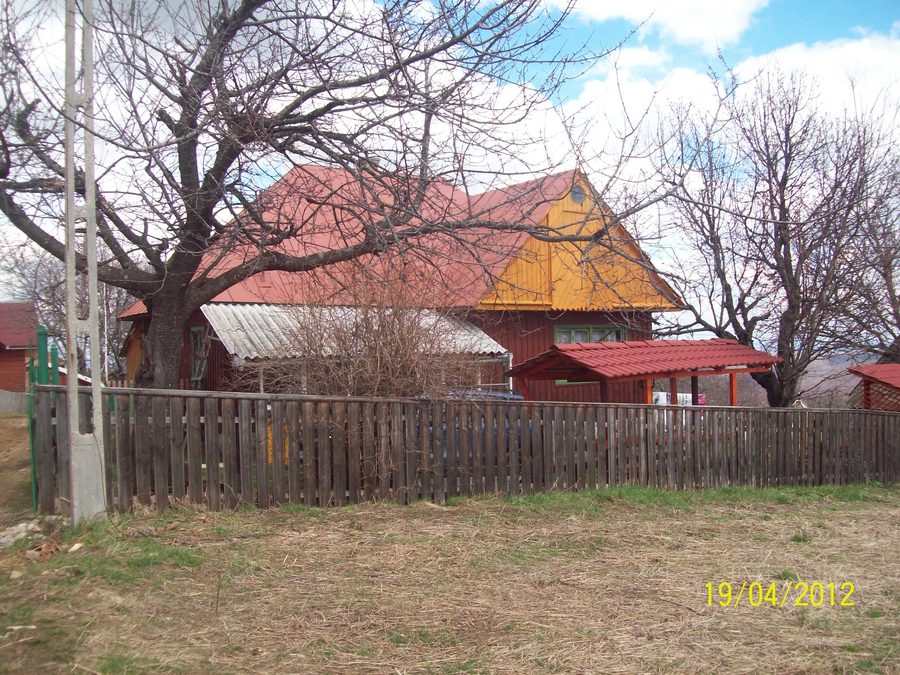 Paesaggio rurale a Lăpuștești presso Râșca nel distretto di Cluj