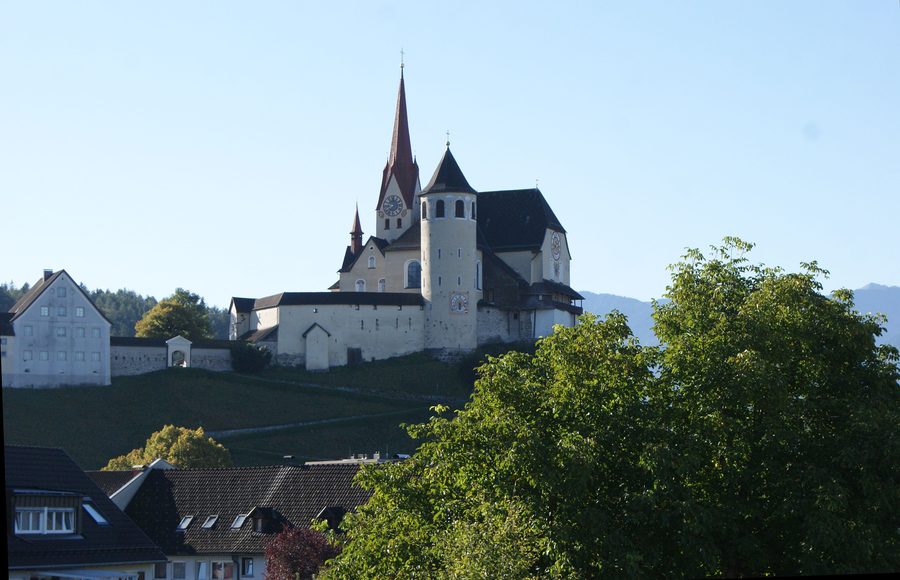 Basilica di Rankweil sul Liebfrauenfelsen nel Vorarlberg