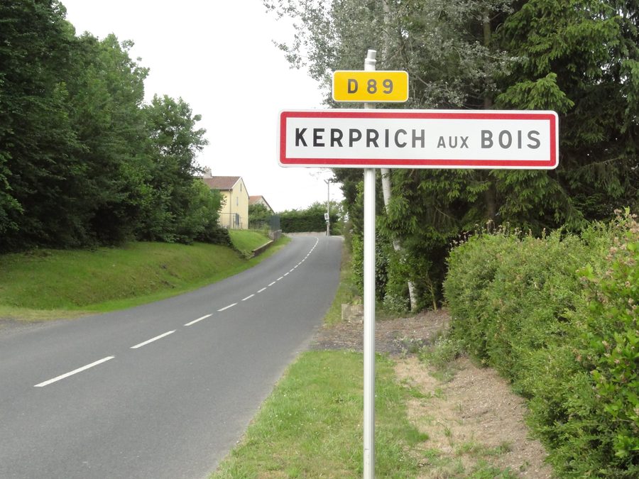 Ingresso di Kerprich-aux-Bois in Mosella
