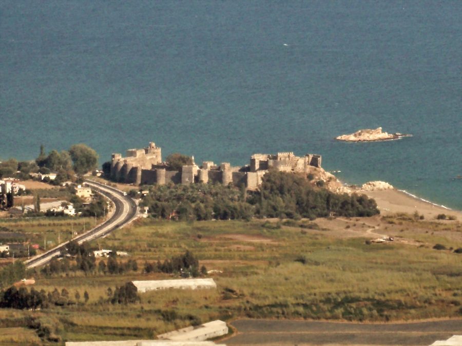 Anamur Kalesi, il castello storico presso Anamur sulla costa mediterranea turca