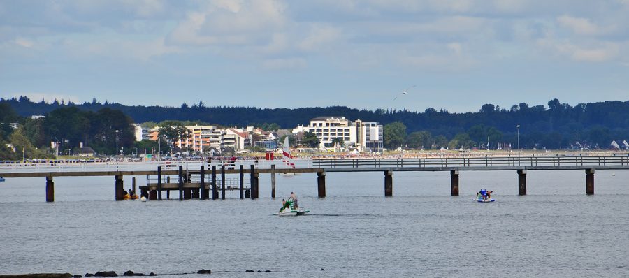 Molo di Scharbeutz sul Mar Baltico