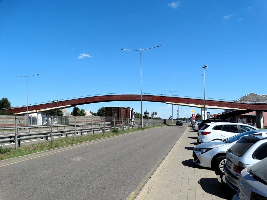 Ponte pedonale a Vievis, Lituania
