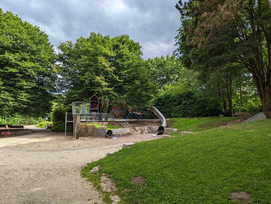 Parco giochi del Kurpark a Bad Dürrheim
