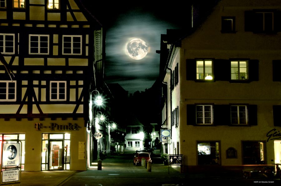 Centro storico storico di Biberach an der Riß