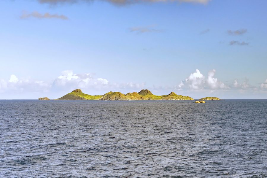 Île Fourchue dal mare