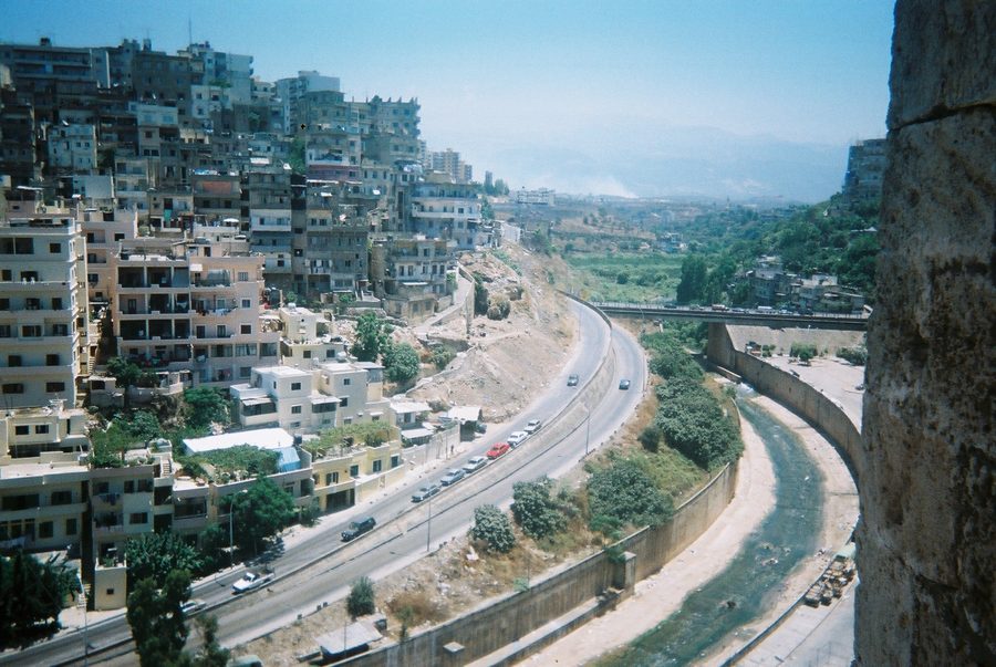 Vista su Tripoli dal castello