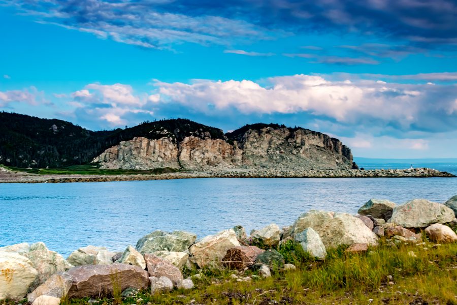 Paesaggio costiero a Terranova