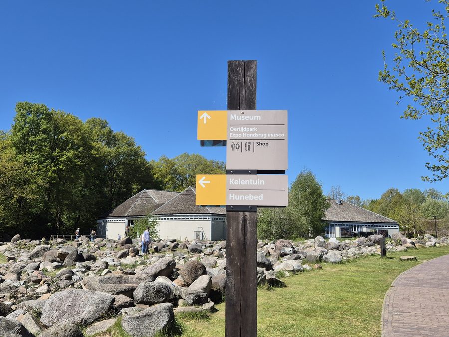 Hunebedcentrum a Borger, il museo del patrimonio megalitico della Drenthe.
