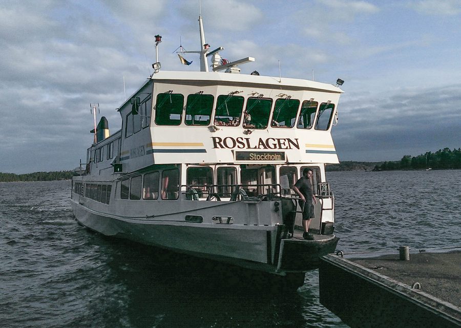 M/S Roslagen vicino a Ljusterö nell’arcipelago di Roslagen