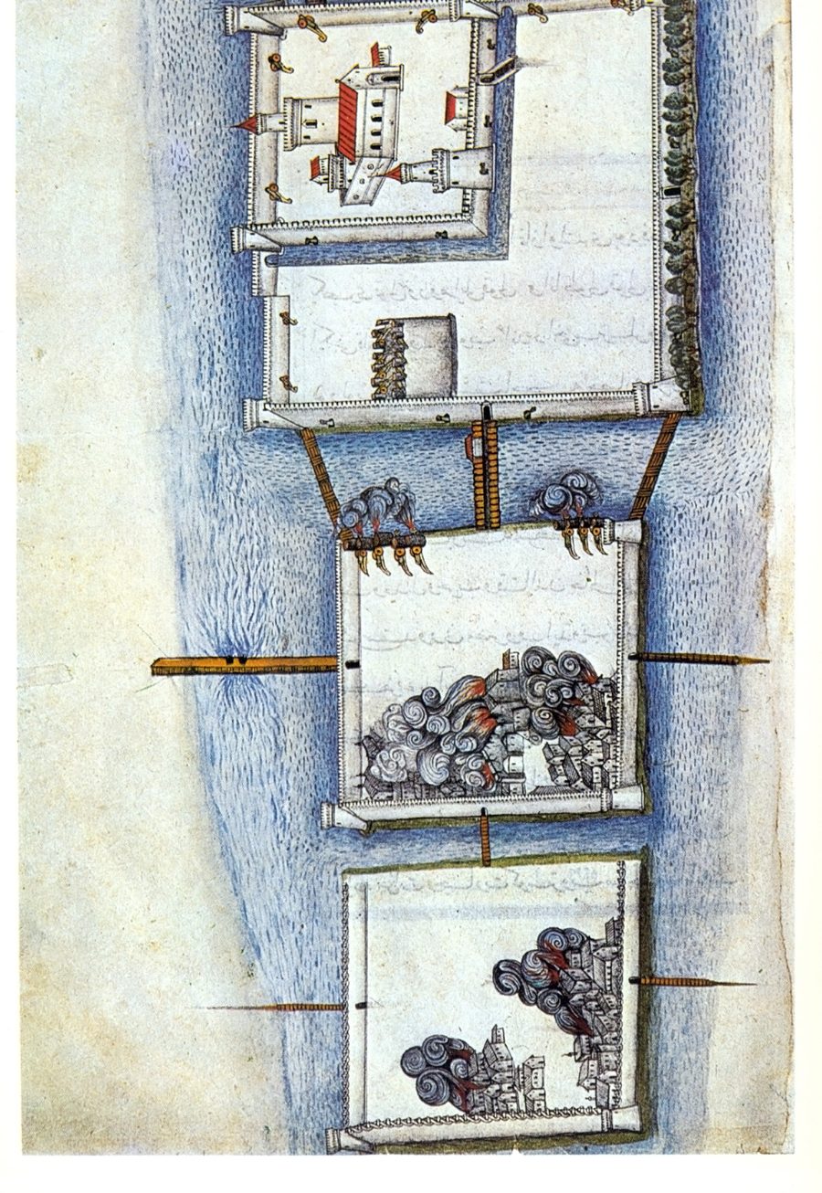 Rappresentazione storica dell’andamento dell’assedio di Szigetvár nel 1566