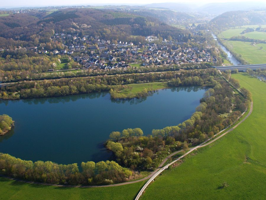 Castello di Allner presso l'Allner See vicino a Hennef