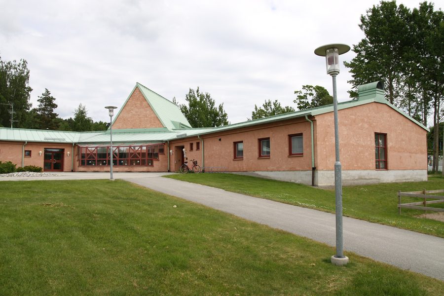 Esterno della chiesa di Svärtinge