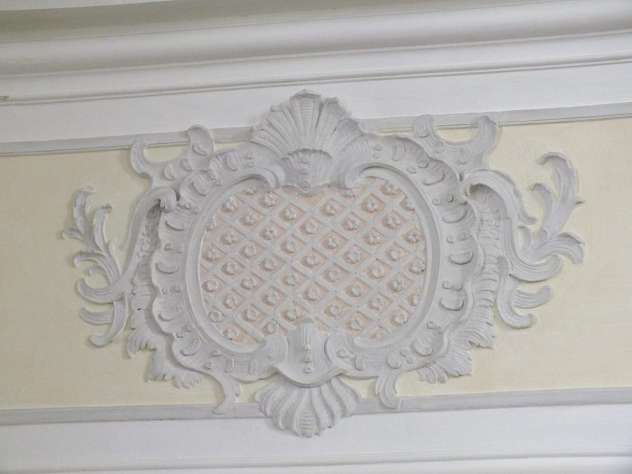 Stucco della cantoria nella chiesa di San Vitus a Mauerstetten