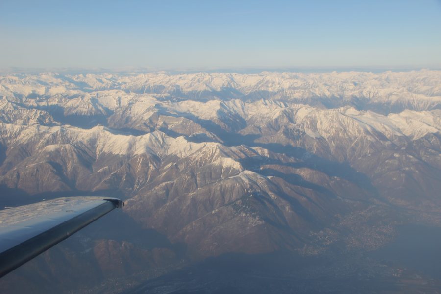 Panorama di Malesco nella provincia piemontese del Verbano-Cusio-Ossola