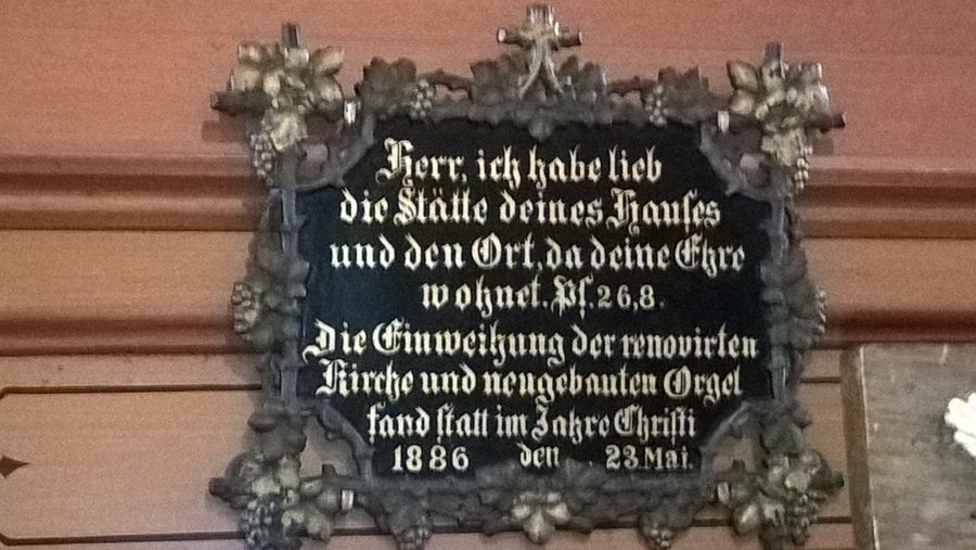 Chiesa evangelica a Burkhardsfelden, una frazione di Reiskirchen in Assia