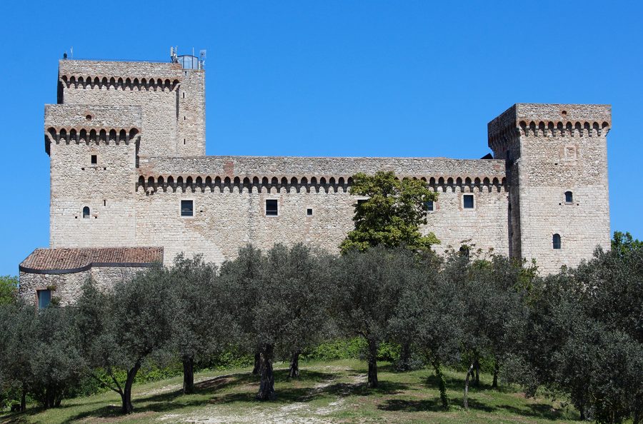 Castello Rocca di Albornoz a Narni, Umbria