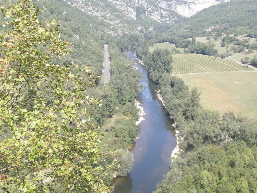Gola dell’Aveyron presso Penne nel dipartimento del Tarn