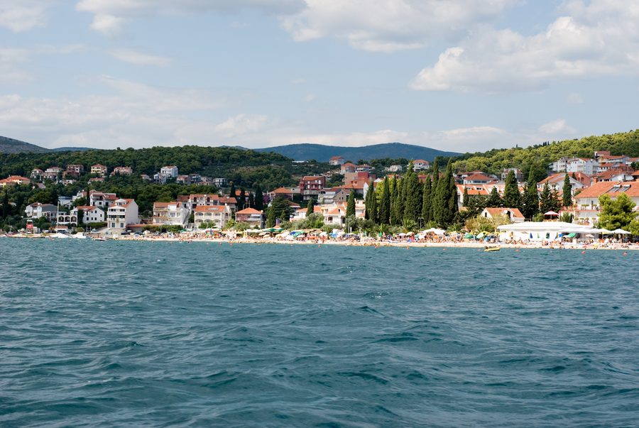 Spiaggia Copacabana, Okrug Gornji, isola di Čiovo