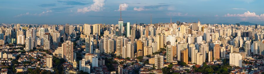 Veduta aerea di São Paulo