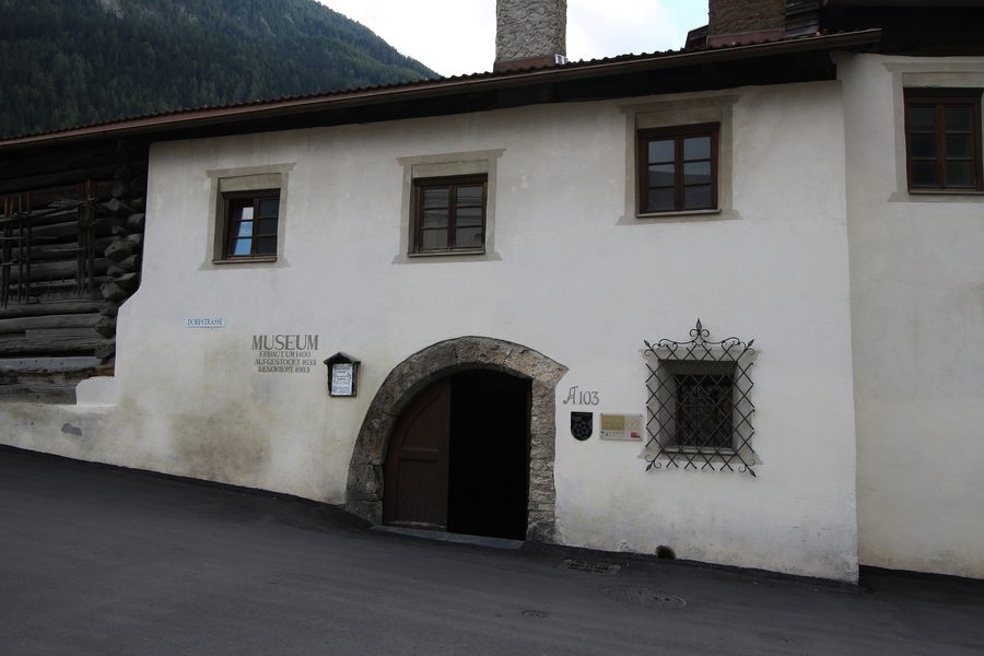 Museo locale storico di Pfunds in una casa colonica