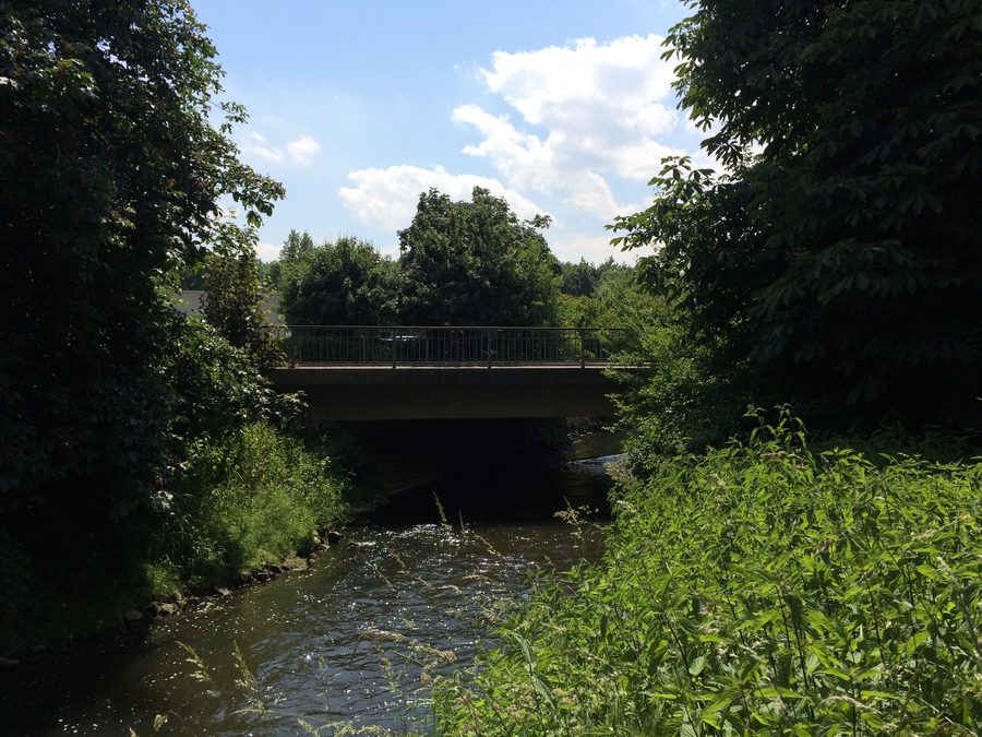 La Wurm nel Wurmauenpark a Geilenkirchen