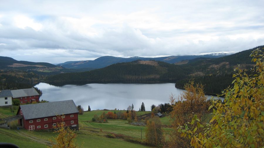 Hedalsfjorden presso Skammestein in Øystre Slidre