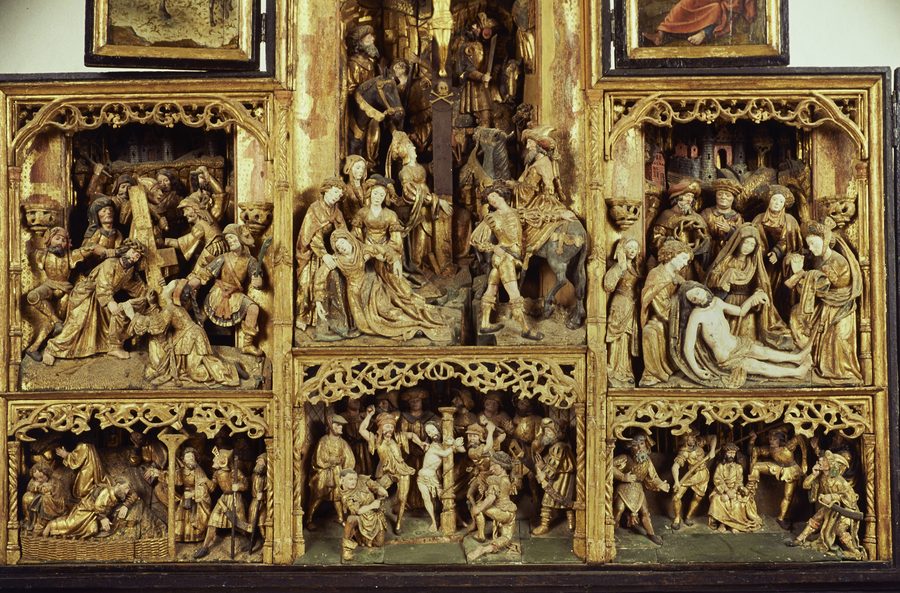 Retablo nella Västra Ingelstads kyrka, Vellinge