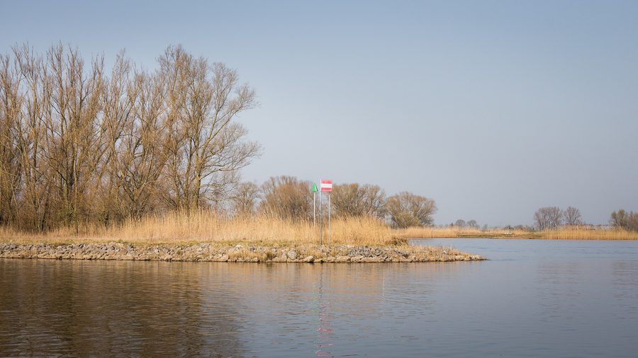 Vista sulle pianure alluvionali dell’IJssel vicino a Kamperveen