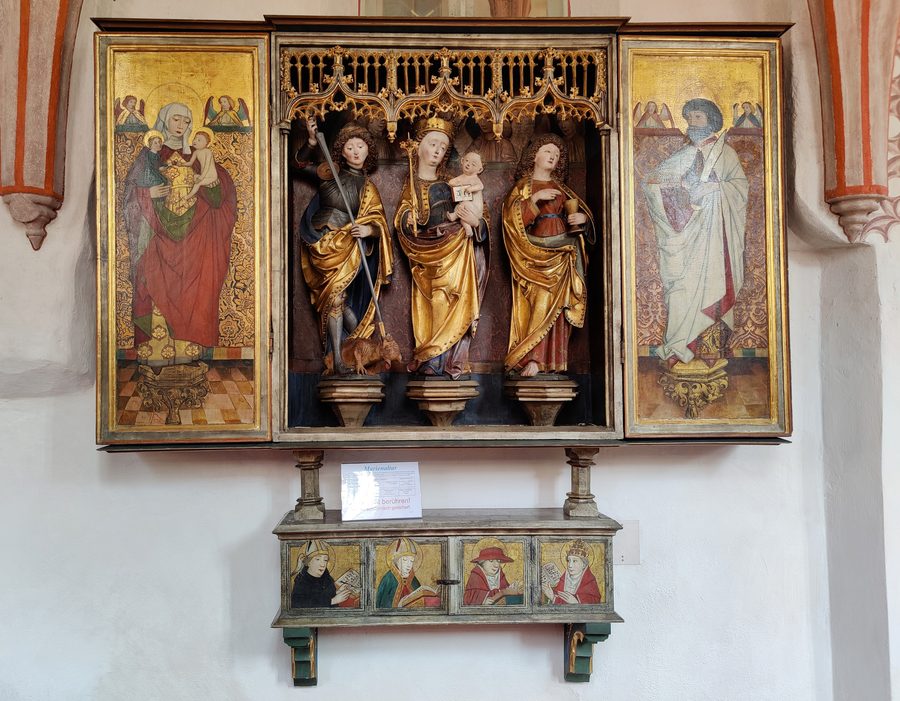 Chiesa cittadina evangelica di Langenzenn nel distretto di Fürth