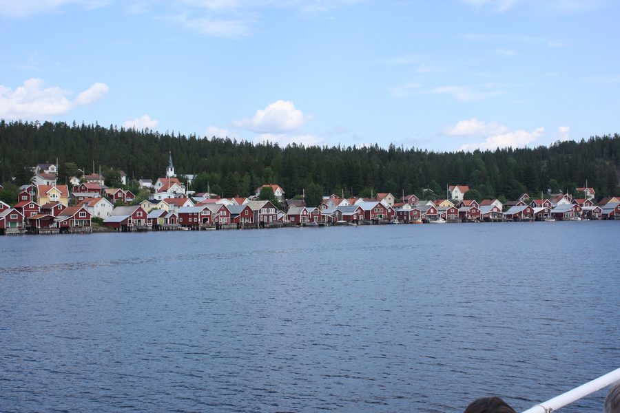 Ulvöhamn sull'isola di Norra Ulvön nel comune di Örnsköldsvik