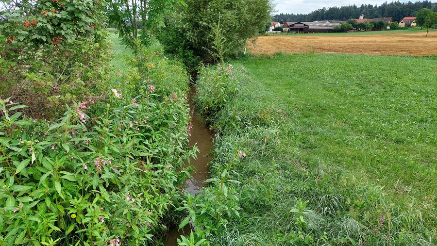 Il Lusenbach sulla L336 presso Attendorf in Stiria