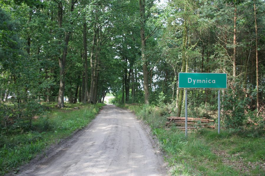 Strada d'accesso al villaggio di Dymnica