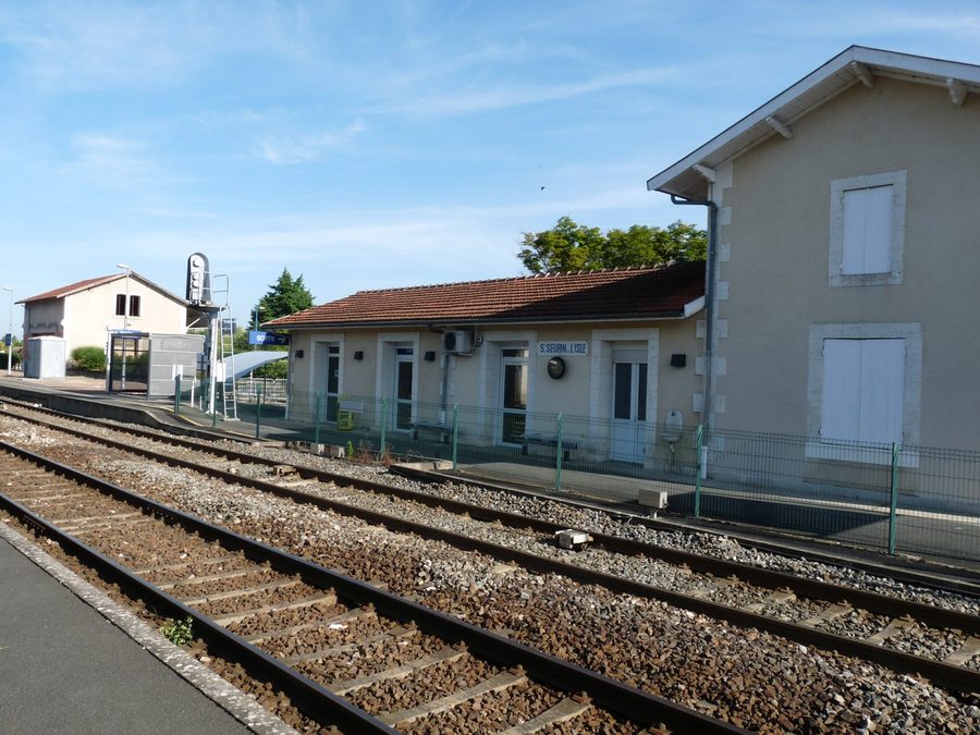 Stazione di Saint-Seurin-sur-l'Isle nel dipartimento della Gironda