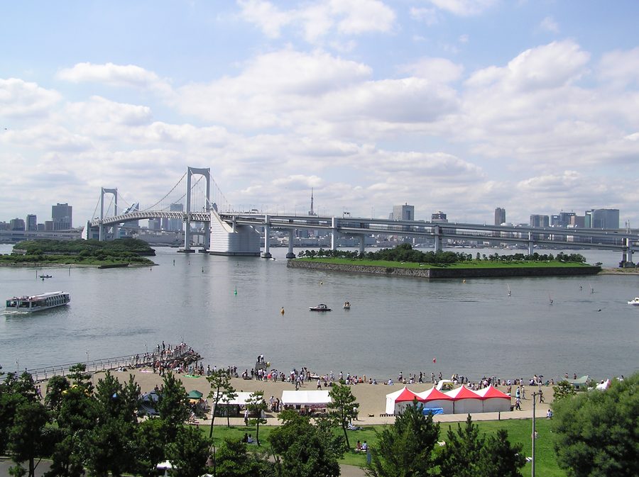 Rainbow Bridge a Odaiba, Tokyo
