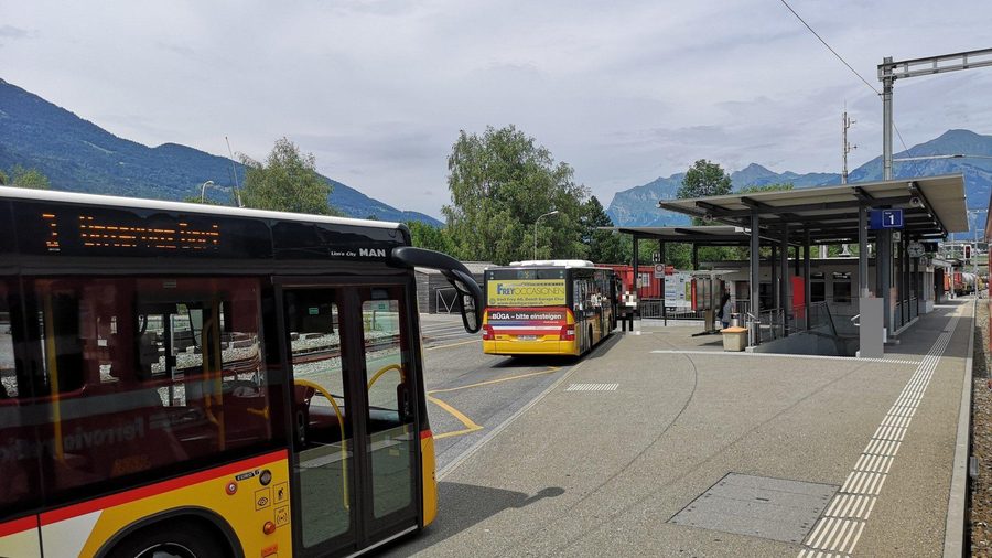 Stazione di Untervaz-Trimmis nei Grigioni