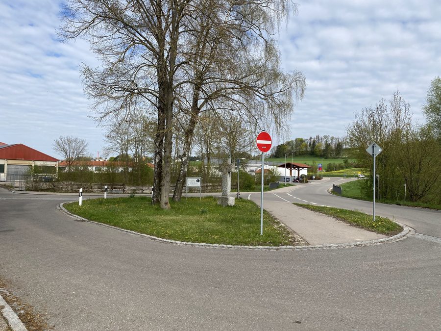 Vista in Gaulzhofener Straße ad Aindling, Baviera
