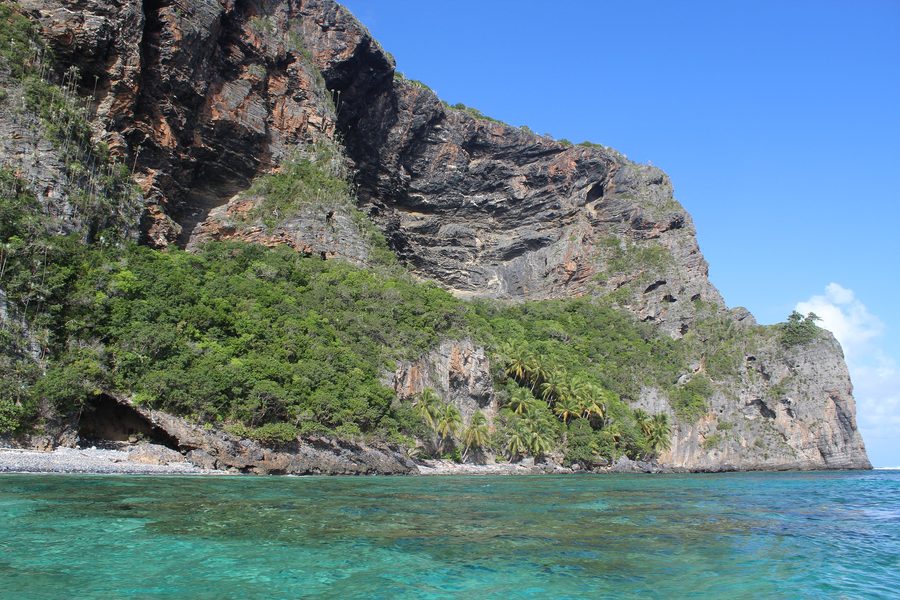 Playa Frontón sulla penisola di Samaná nella Repubblica Dominicana