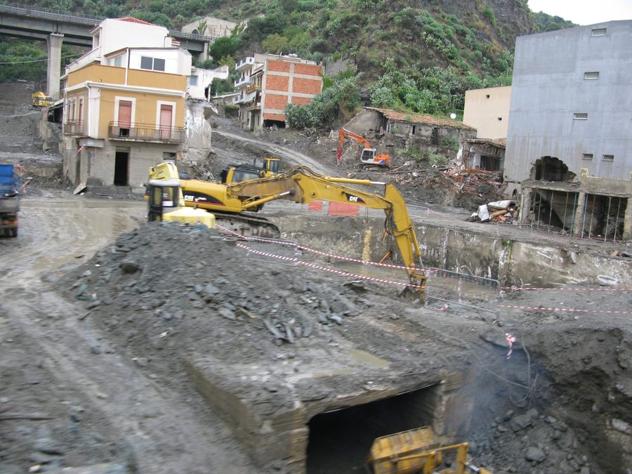 Area costiera tra Scaletta Zanclea e Giampilieri Marina in Sicilia