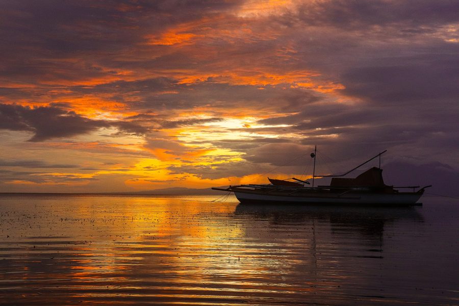 Immagine subacquea del Tubod Marine Sanctuary presso San Juan su Siquijor