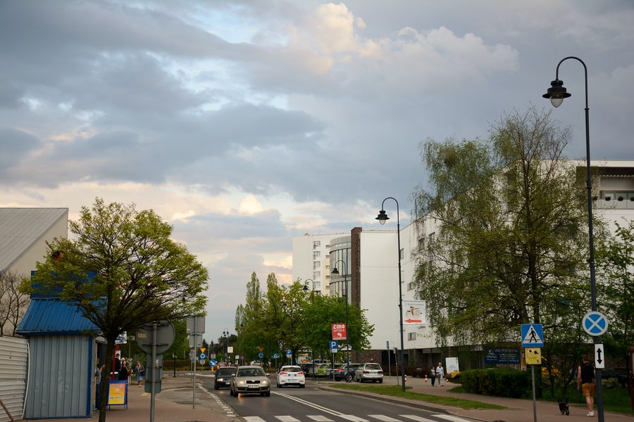 Veduta di Legionowo in Polonia
