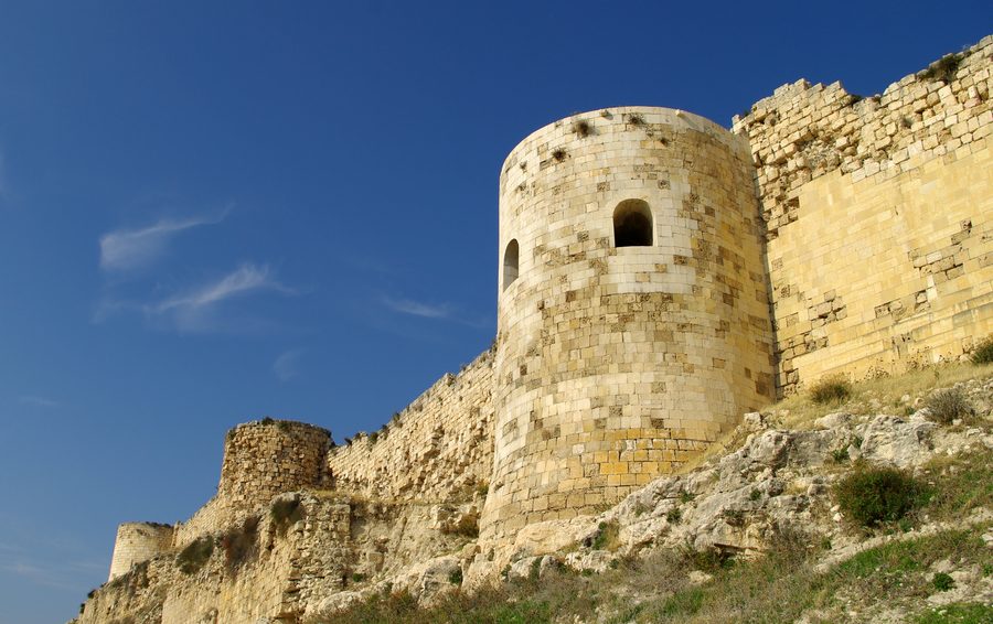 Vista parziale del Castello di Silifke a Silifke, Mersin, Turchia
