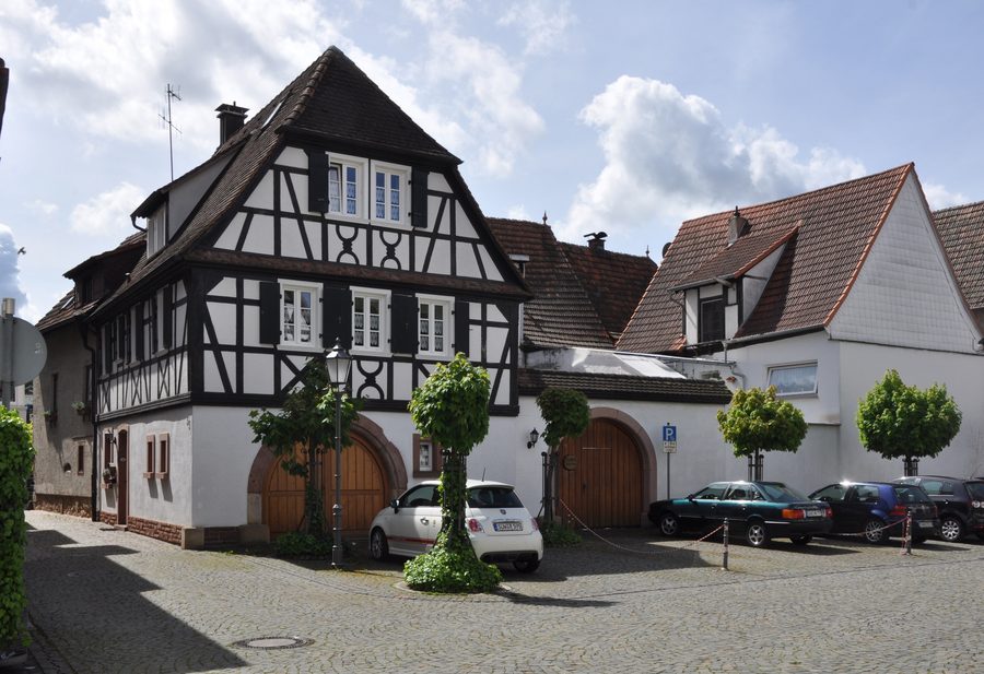 Casa storica a graticcio a Bad Bergzabern